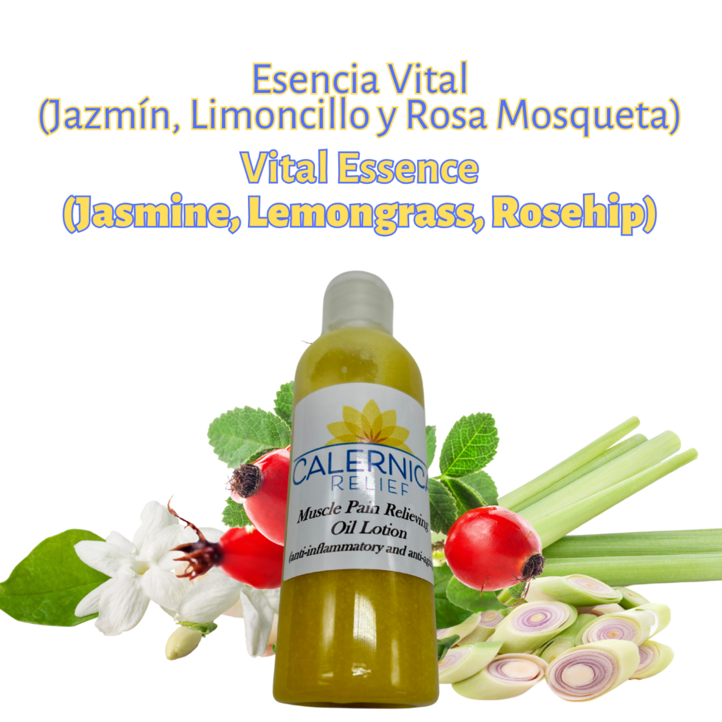 Esencia Vital (Jazmín, Limoncillo y Rosa Mosqueta)