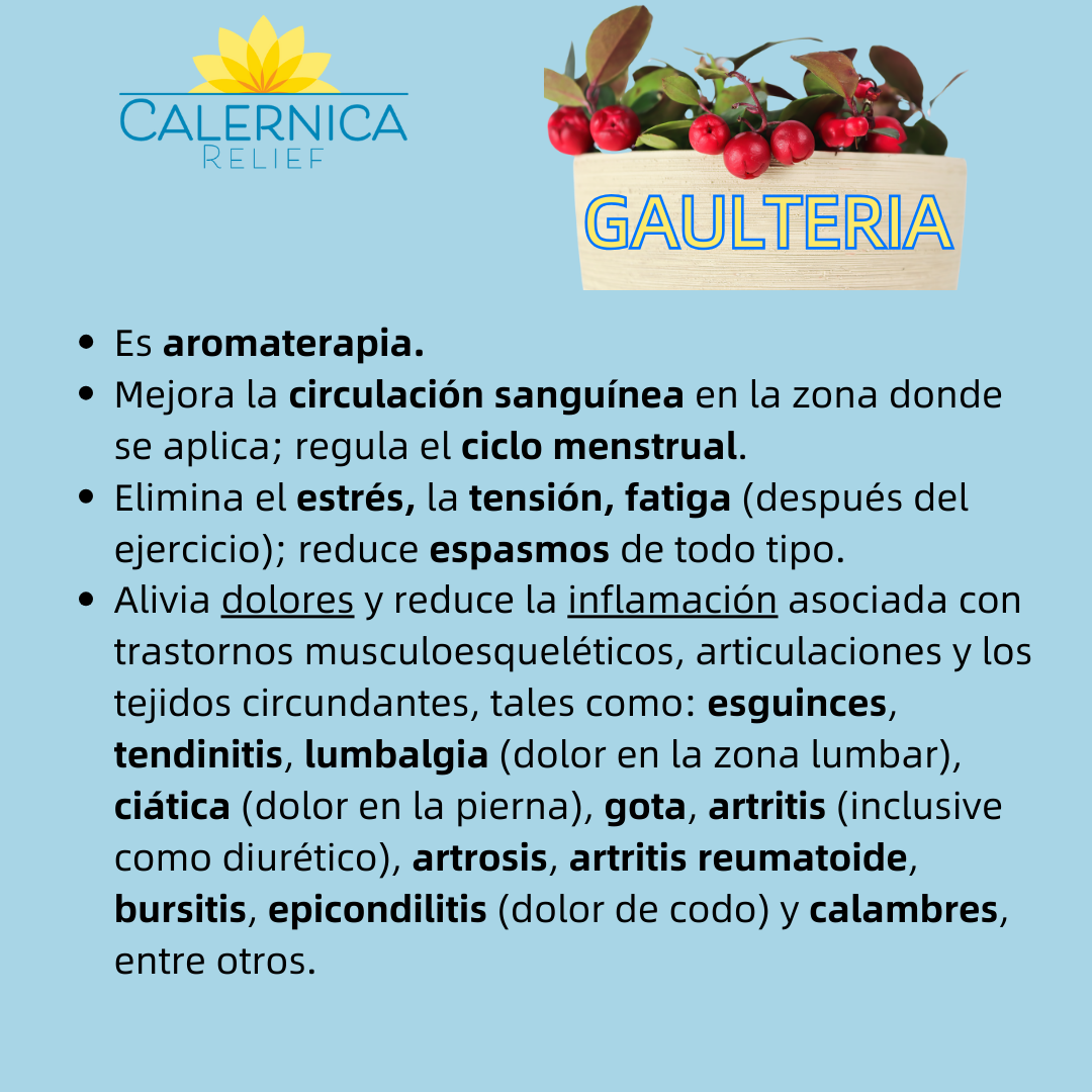 Calernica Relief - Gaulteria