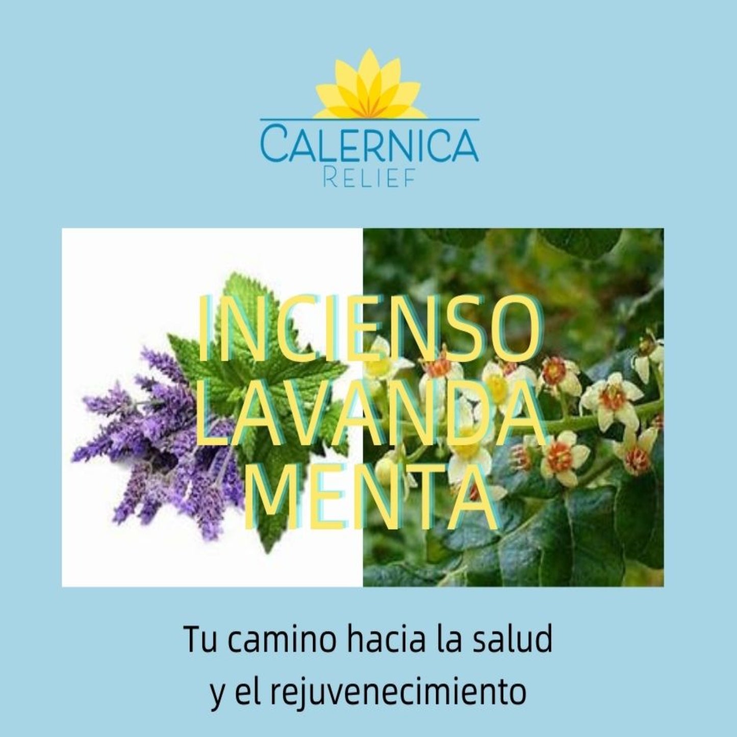 Calernica Relief - Incienso/Lavanda/Menta